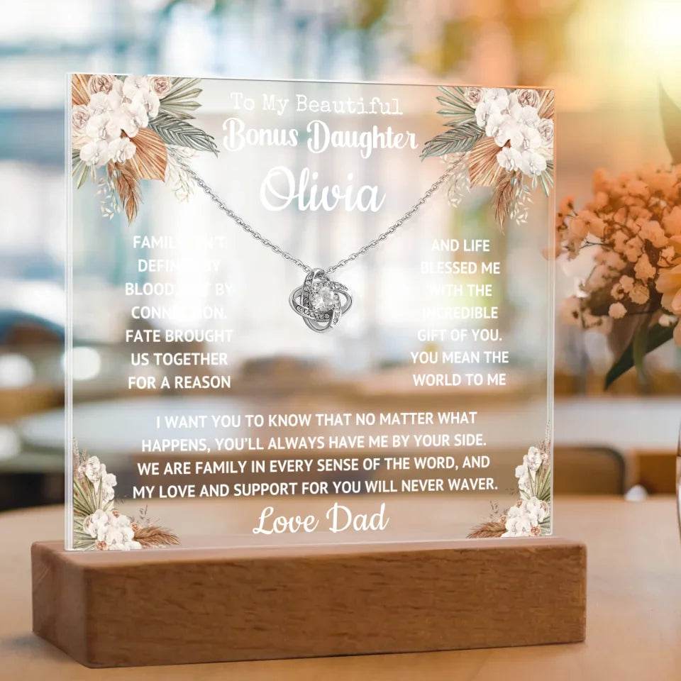 Bonus Daughter Gift - Will Never Waver - Shared Gifts