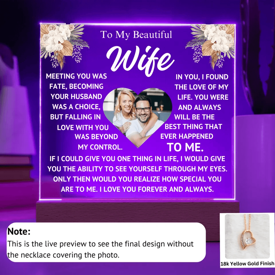 To My Wife - Through My Eyes - Shared Gifts