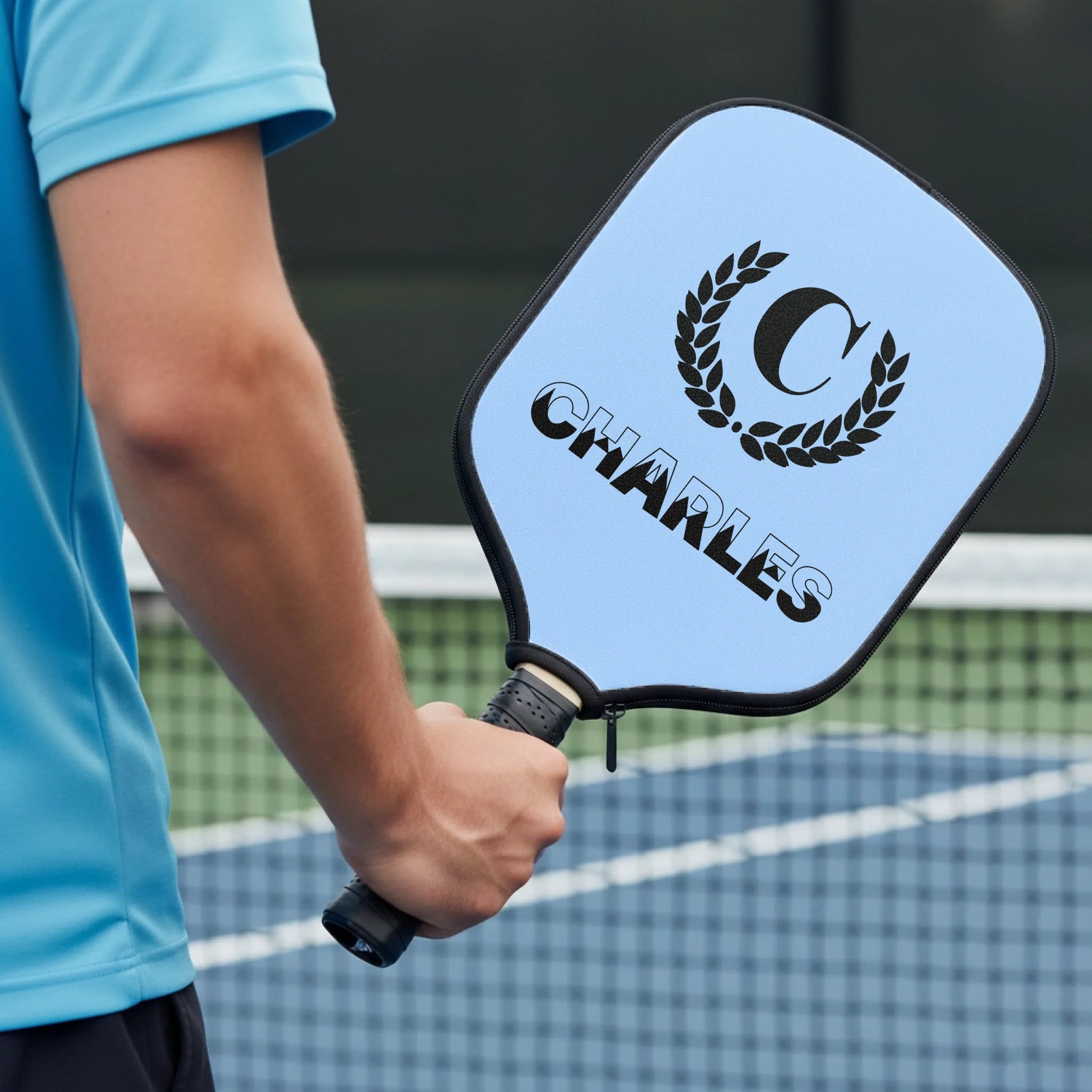 Personalized Pickleball Paddle Cover (Front)