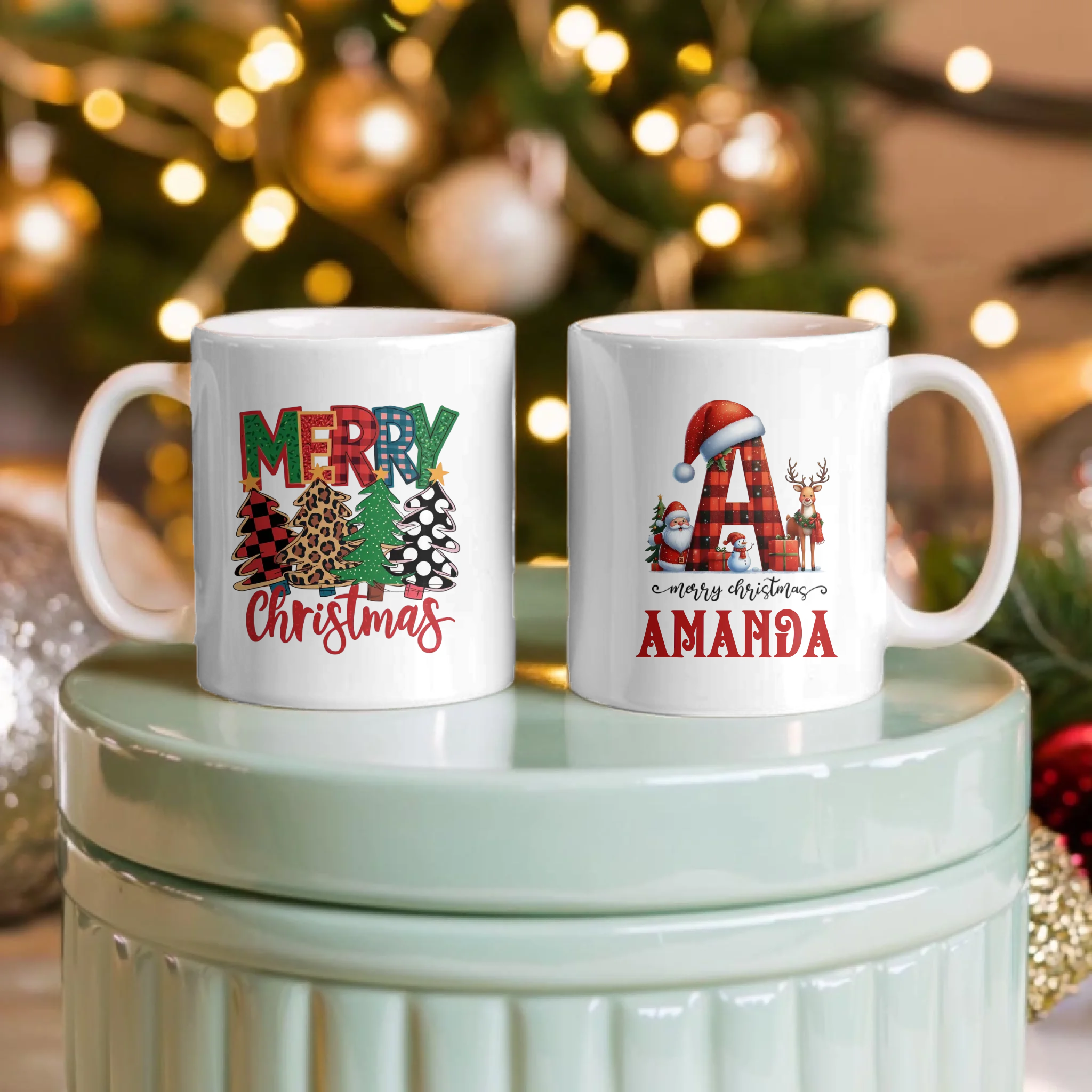 Personalized Christmas Mug – Spread Festive Cheer