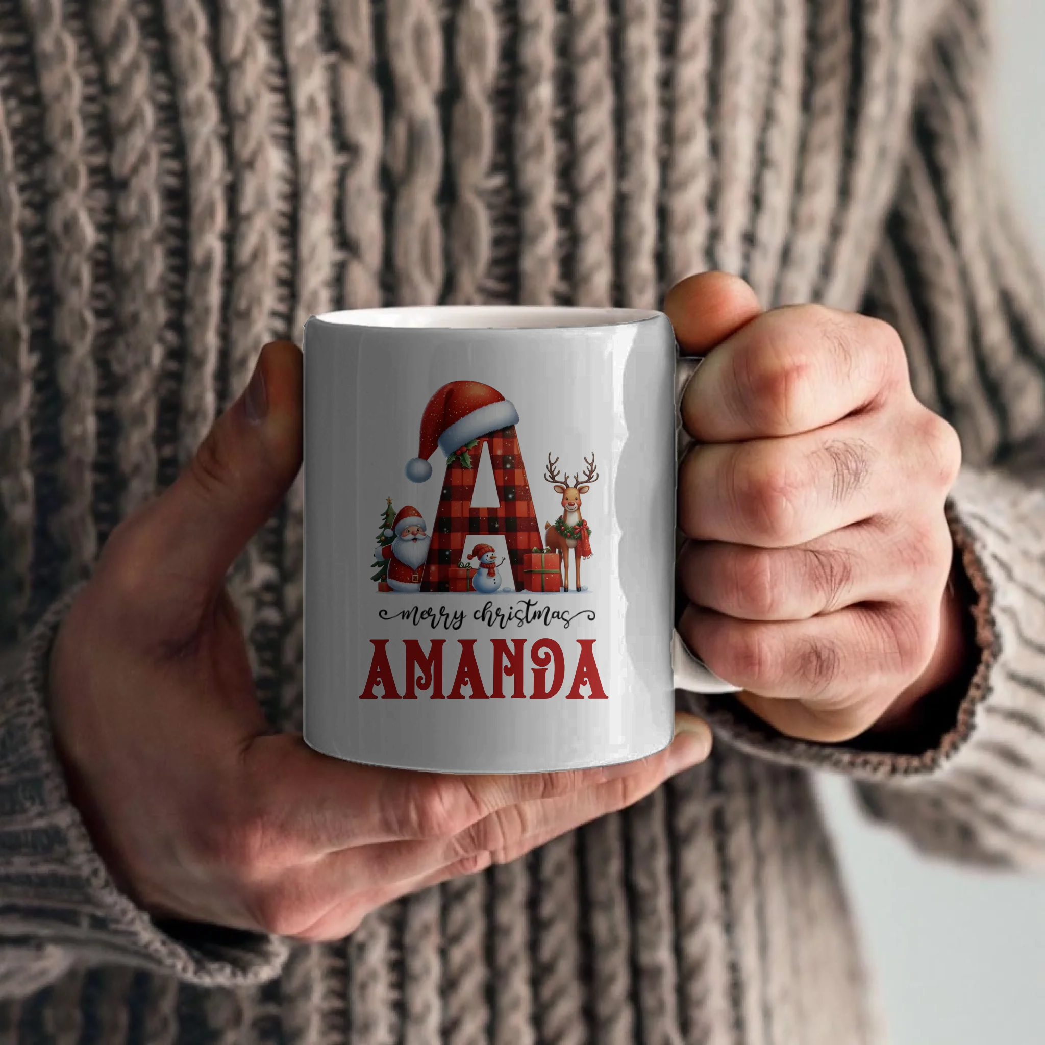 Personalized Christmas Mug – Spread Festive Cheer