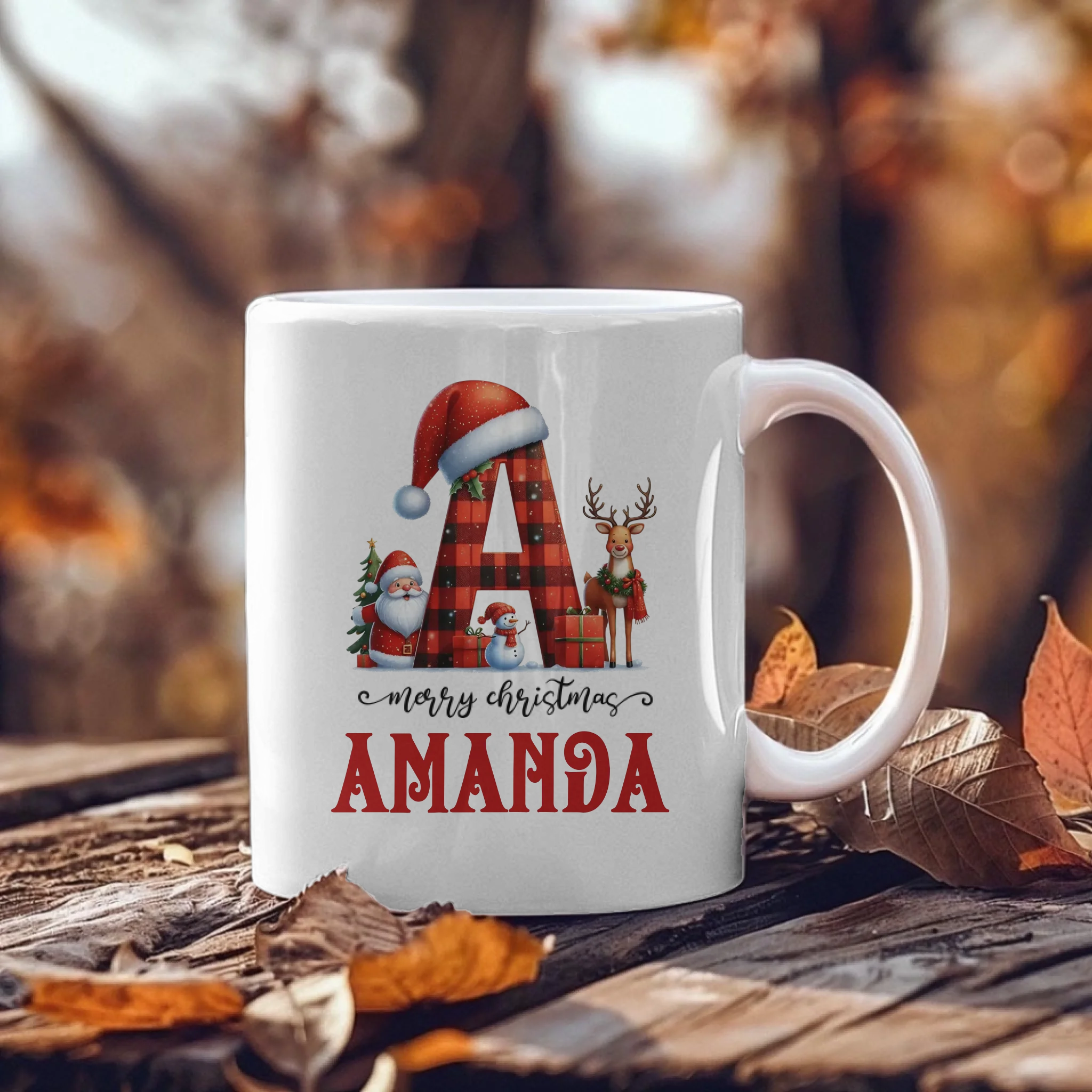 Personalized Christmas Mug – Spread Festive Cheer