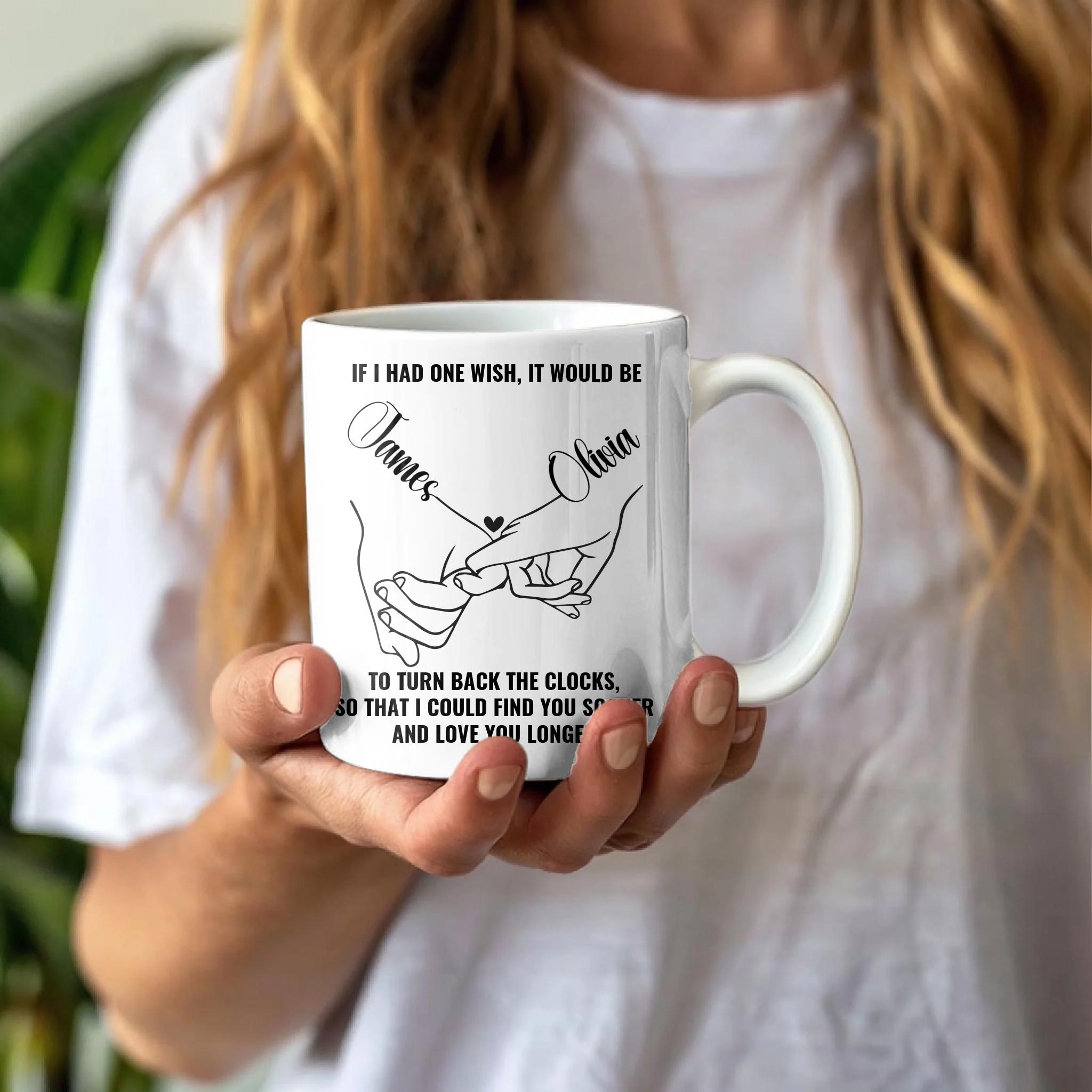 Personalized Couple Text Funny Mug