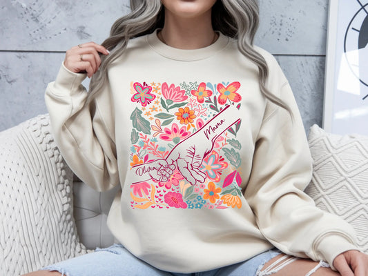 88.Gildan 18000 Sand Sweatshirt Mockup, G180 Sand Crewneck Mockup 1_result