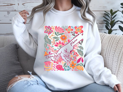 97.Gildan 18000 White Sweatshirt Mockup, G180 White Crewneck Mockup  1_result