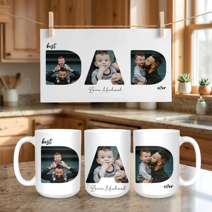 Personalised Photo Mug for Dad
