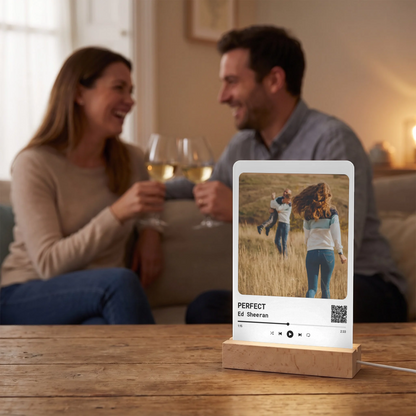 Personalized Spotify-Style Photo LED Lamp