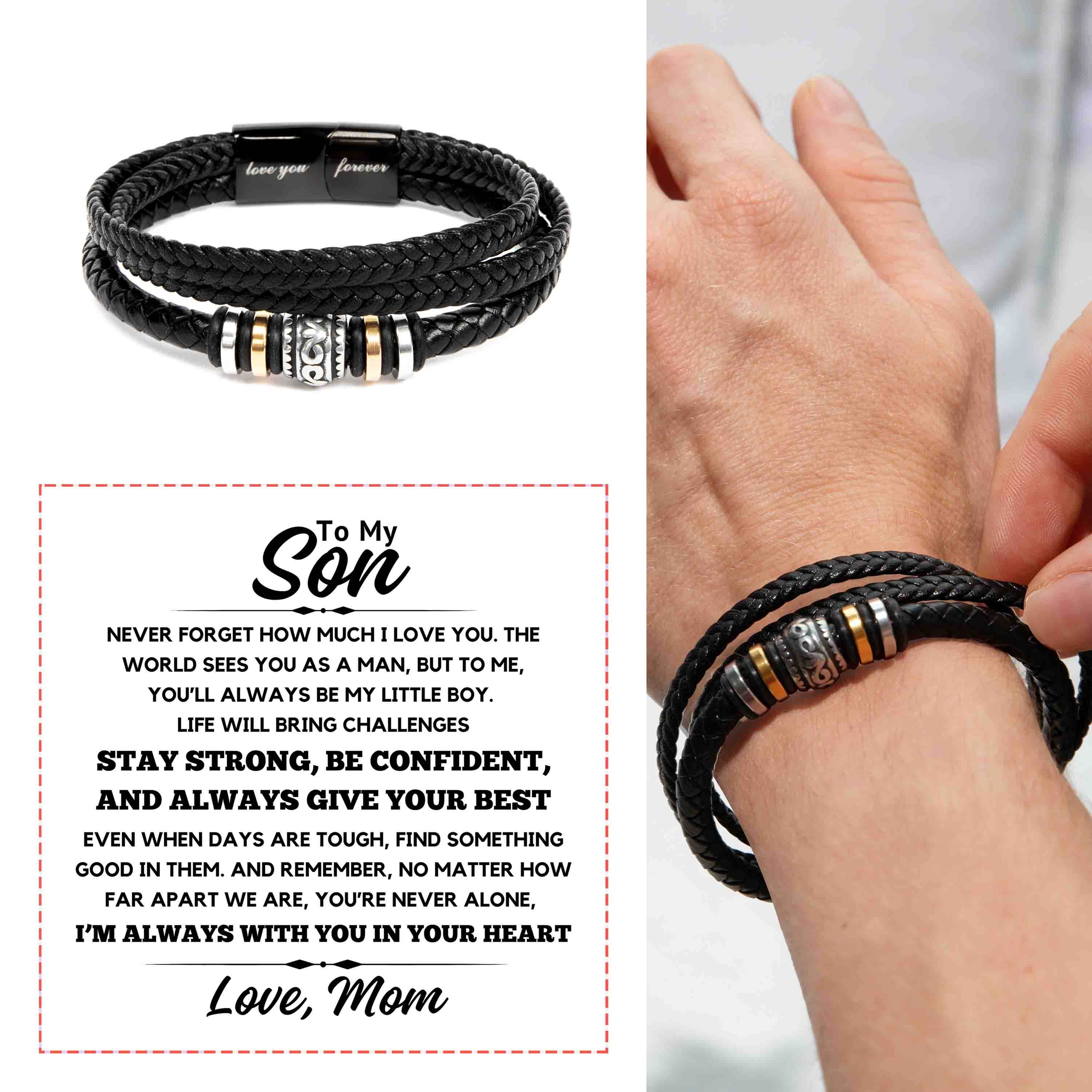 To My Son - Stay Strong Be Confident - Shared Gifts