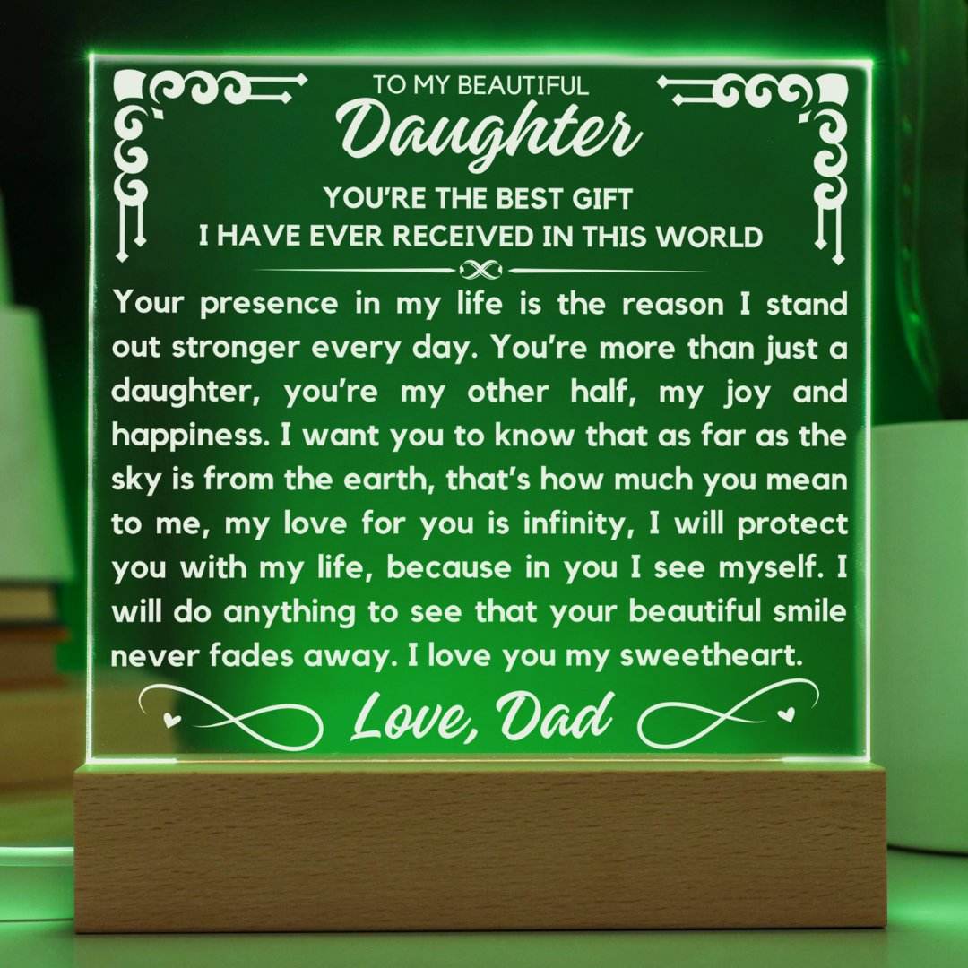 To My Daughter - Far As The Sky (From Dad) - Shared Gifts