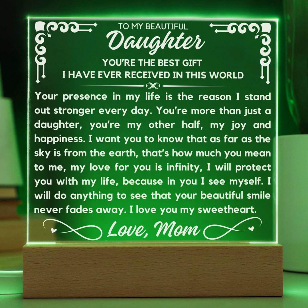 To My Daughter - Far As The Sky (From Mom) - Shared Gifts