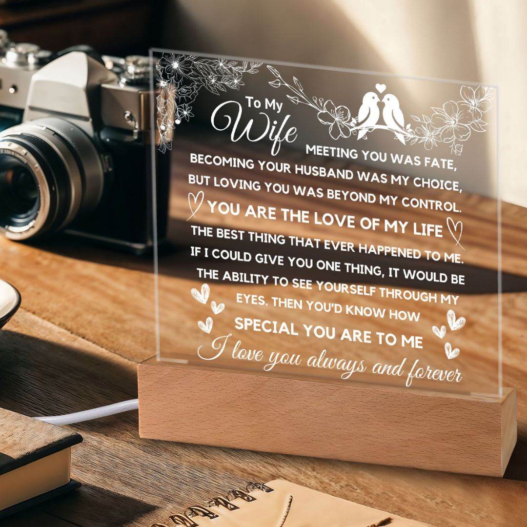 To My Wife - The Love Of My Life - Shared Gifts