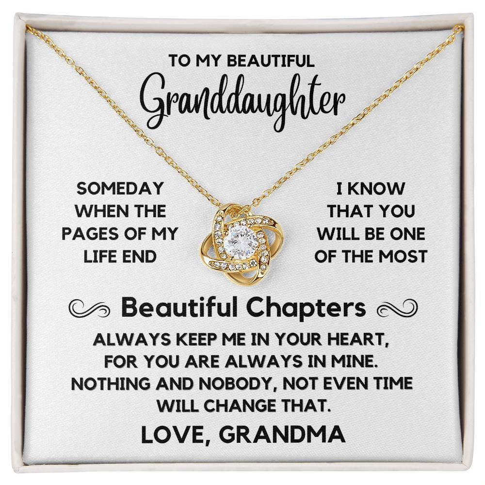 To My Granddaughter - Pages Of My Life - Shared Gifts