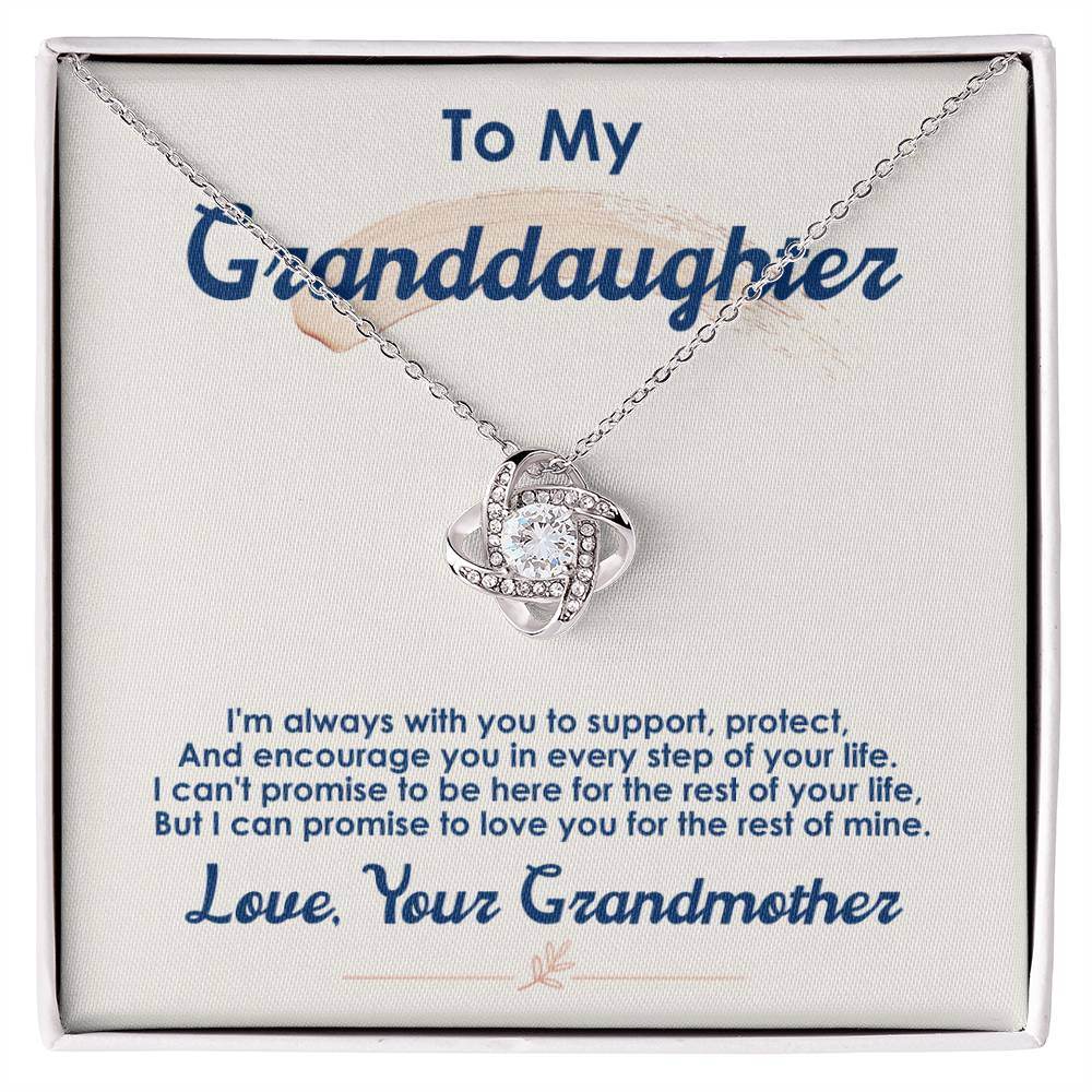 To My Granddaughter, I Love You For The Rest Of My Life - Shared Gifts