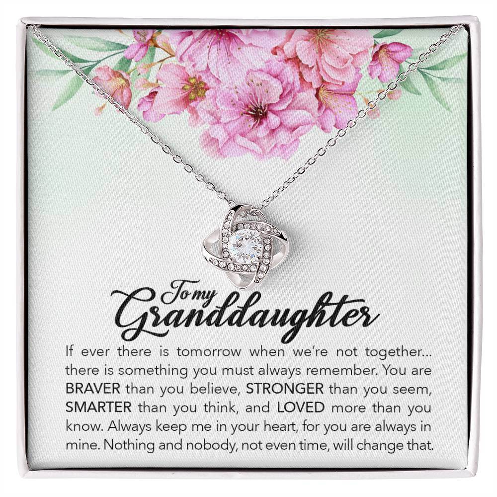 To My Granddaughter, Always Keep Me In Your Heart, - Shared Gifts