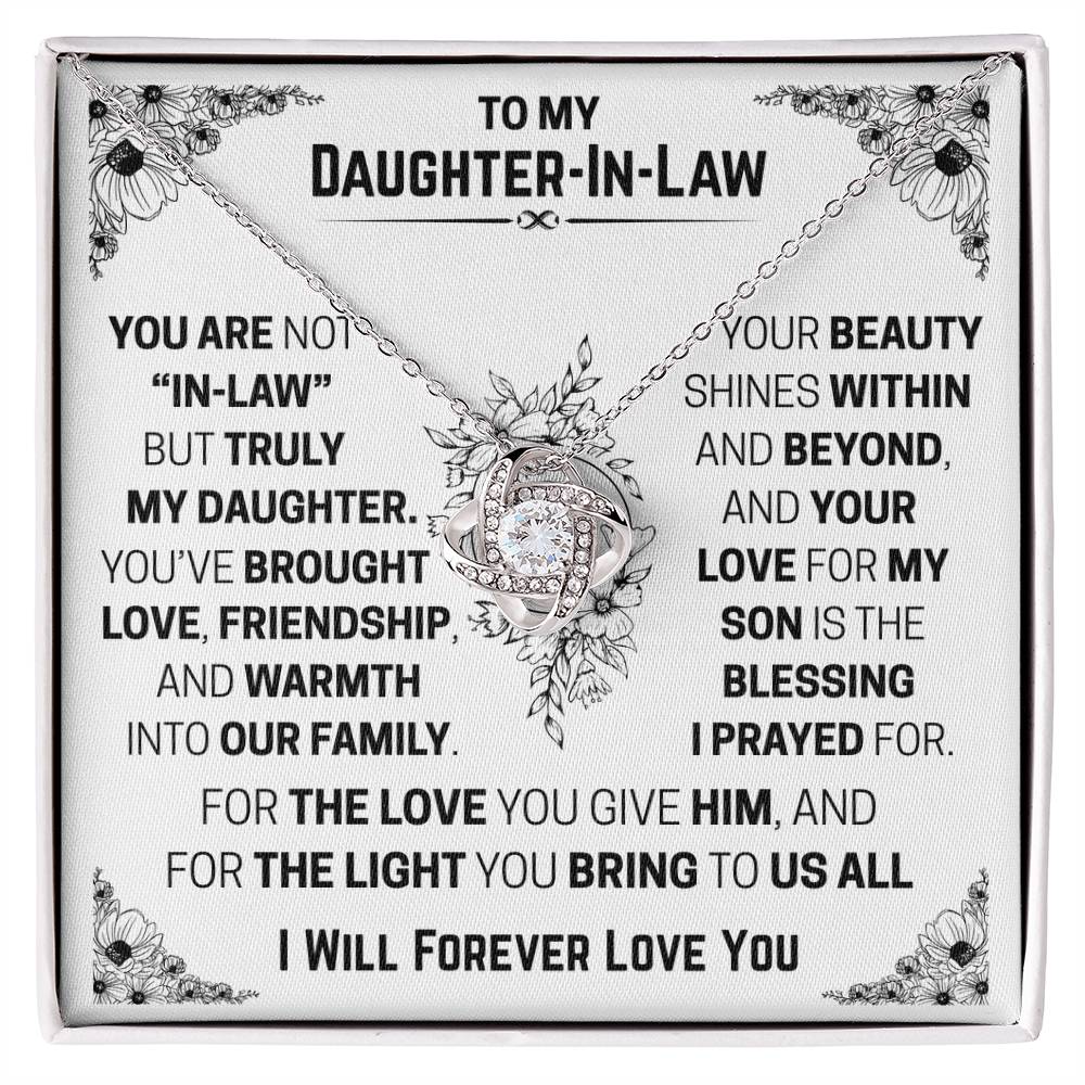 Daughter In-Law Gift - Blessing I Prayed