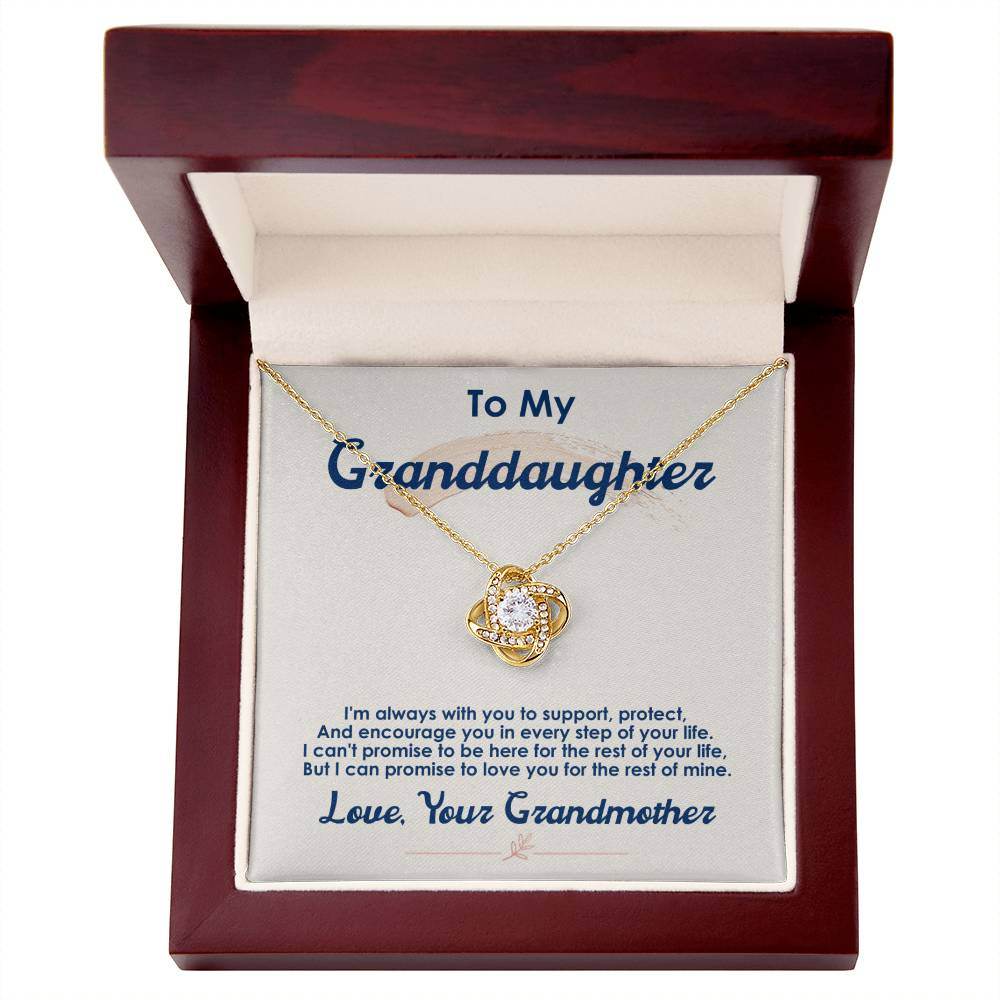 To My Granddaughter, I Love You For The Rest Of My Life - Shared Gifts