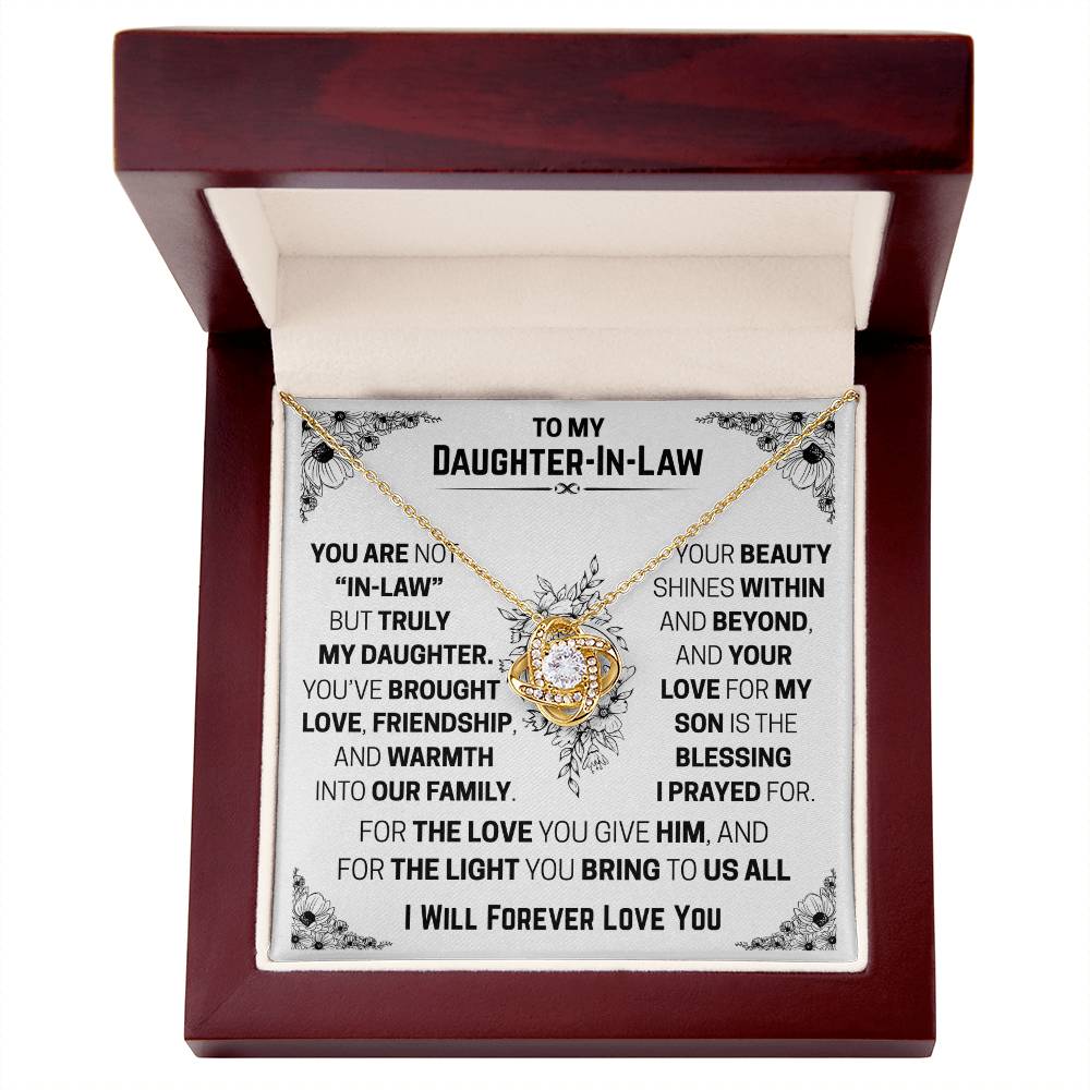 Daughter In-Law Gift - Blessing I Prayed