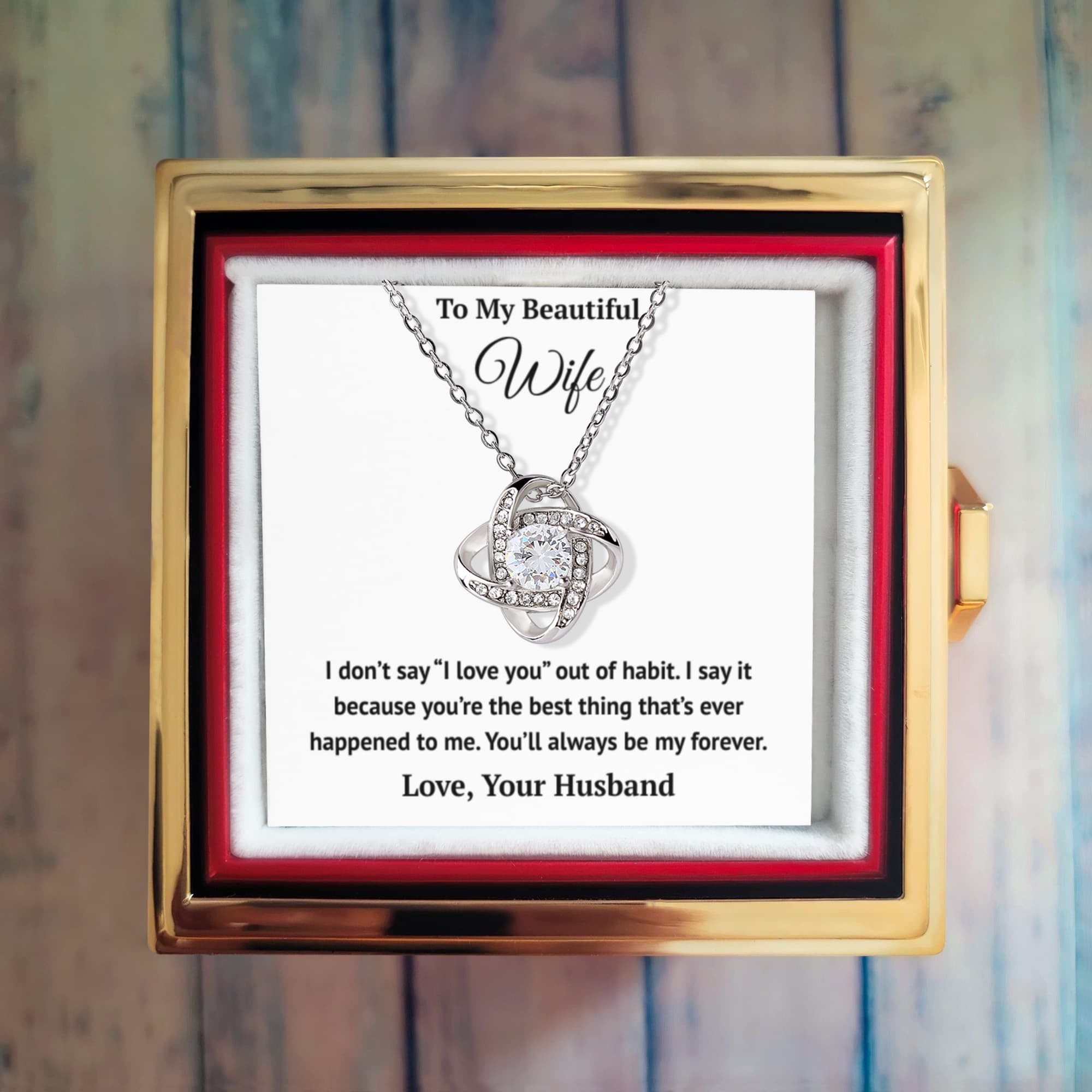 To My Wife Gift - Be My forever